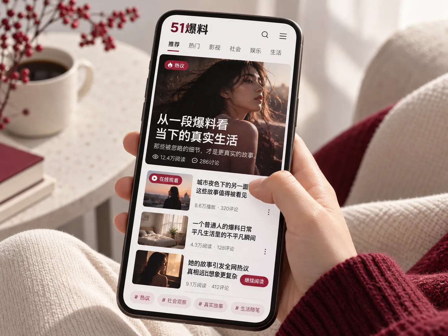 手机刷热点时，如何在十秒内做一次最低限度核验