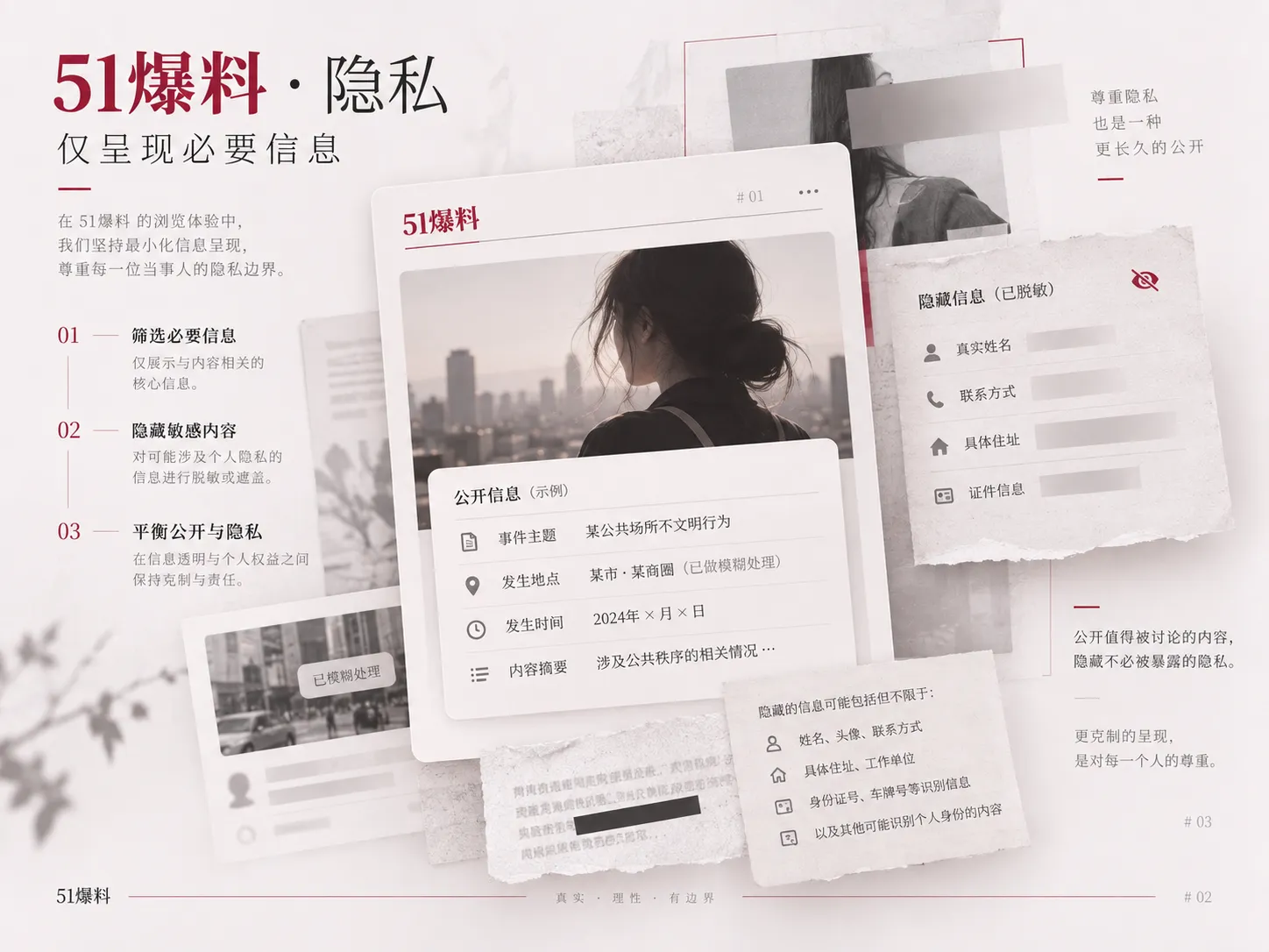 公开资料怎么用：只引用与事件有关的必要部分